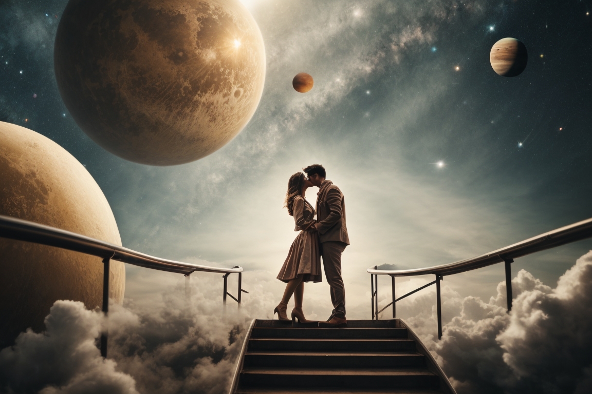 Love above the clouds